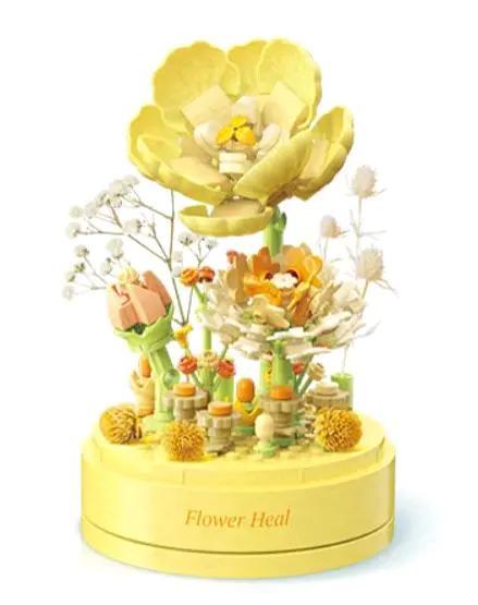 Hình ảnh bộ lắp ghép Hộp nhạc hoa TOP TOY TC1114, một món quà ý nghĩa cho bé gái 8 tuổi, giá rẻ.