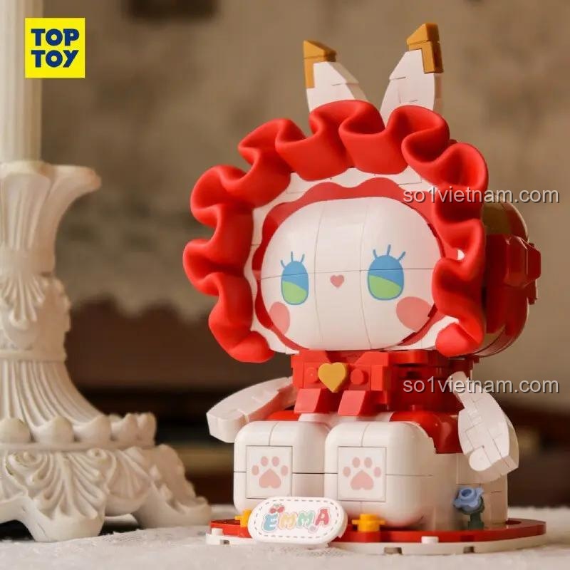 Đồ chơi xếp hình Nhà EMMA Rừng bí mật TOP TOY TC1316, mô hình dễ thương cho con gái 8 tuổi