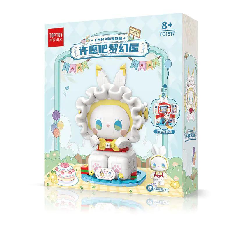 bộ đồ chơi Ngôi nhà mơ ước EMMA TOP TOY giá rẻ cho con gái 8 tuổi