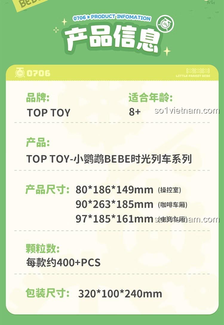 Mô tả chi tiết các tính năng của bộ xếp hình Toa Tàu Gaming TOP TOY TC1738, bao gồm ghế gaming, màn hình và nhân vật BEBE.