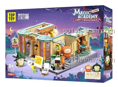 Học viện Phép thuật BEBE TOP TOY, Lớp học Nghệ thuật BEBE TC2037, hộp sản phẩm Học viện Phép thuật BEBE, đồ chơi cho bé gái 8 tuổi, giá hời.