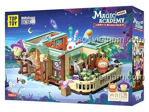 Bộ lắp ghép Học Viện Phép Thuật BEBE TOP TOY TC2038 Lớp Học Pha Chế Thuốc, thiết kế độc đáo, giá tốt cho bé gái 8 tuổi