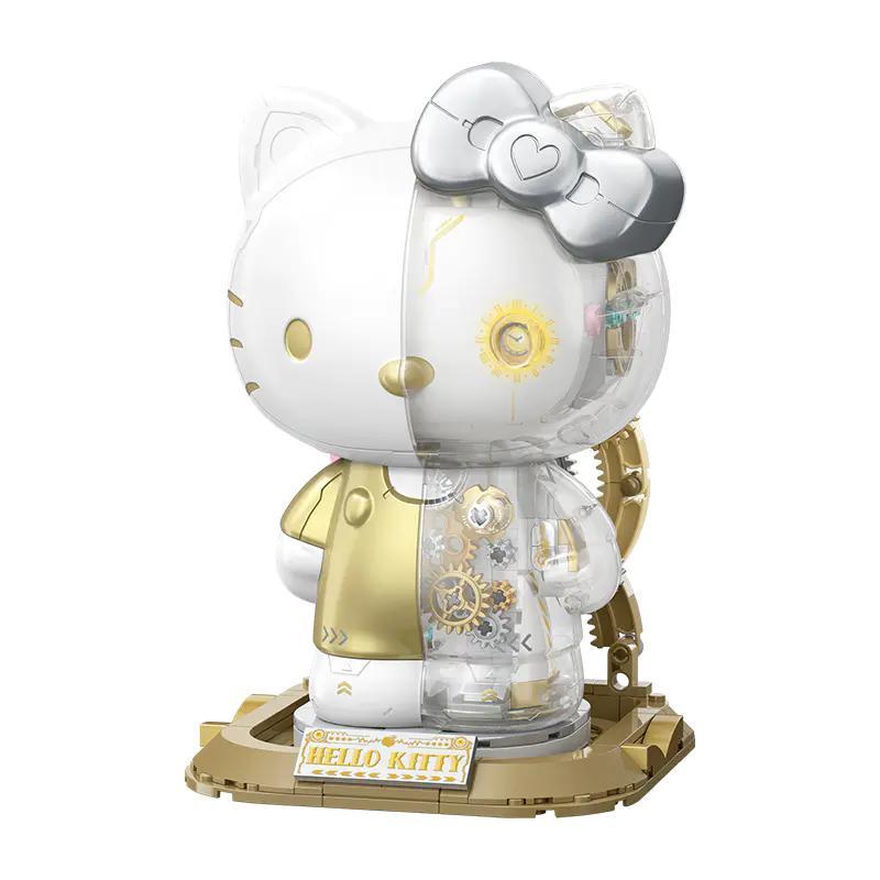 Mô hình Hello Kitty Bán Cơ Khí Vàng Trắng TOP TOY TC2045