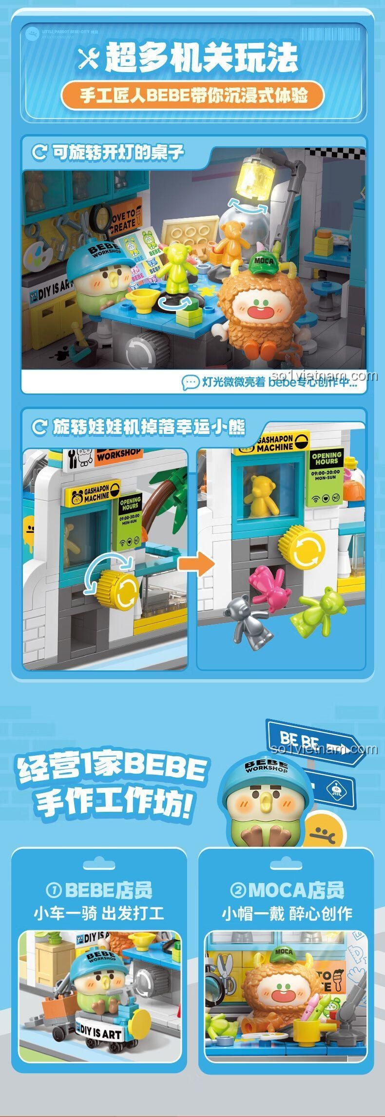 Chi tiết poster phim trong Rạp chiếu phim Little Parrot BEBE City Corner TC2051