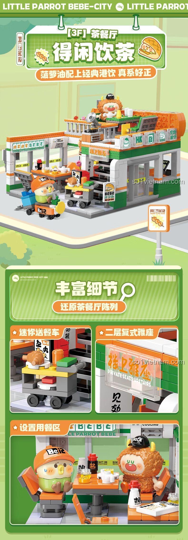 Cơ chế quay của Trà Quán BEBE TC2052