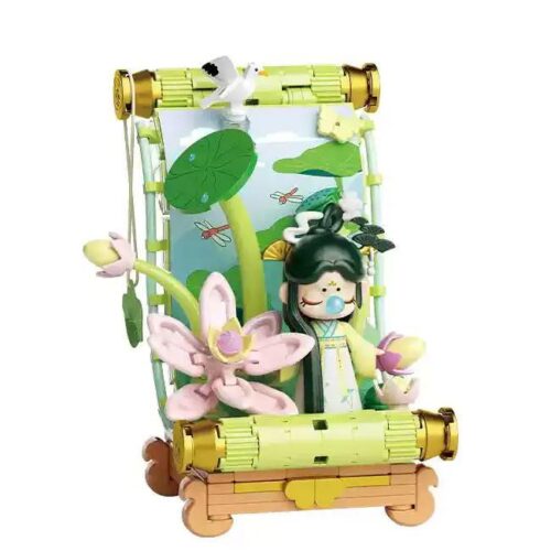 Bộ lắp ghép Nanci Hạ Nhiễm TOP TOY TC2054, mô hình cuộn tranh mùa hè thơ mộng cho bé gái 8 tuổi, giá tốt.