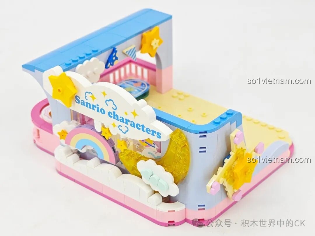 Chi tiết bảng đen trong mô hình TOP TOY TC2067