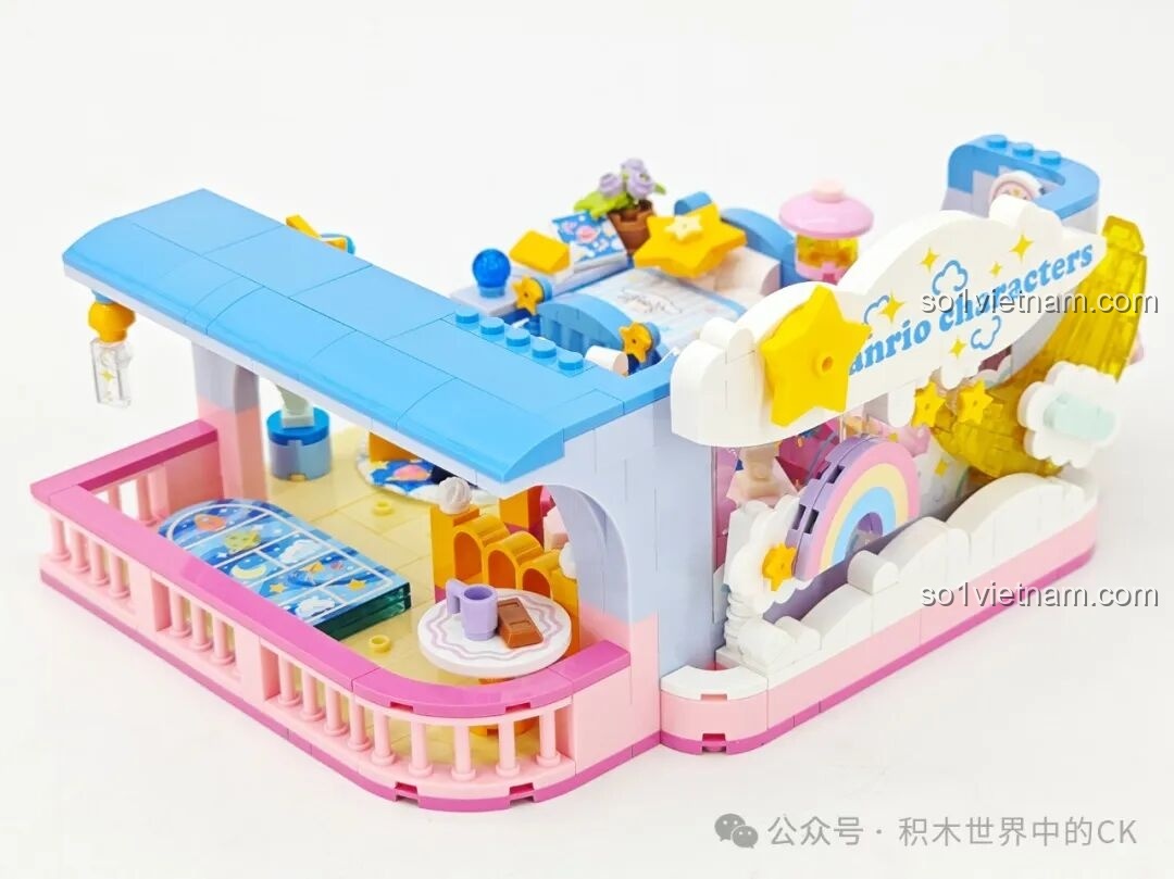 Chi tiết sách và giấy tờ trong mô hình TOP TOY TC2067