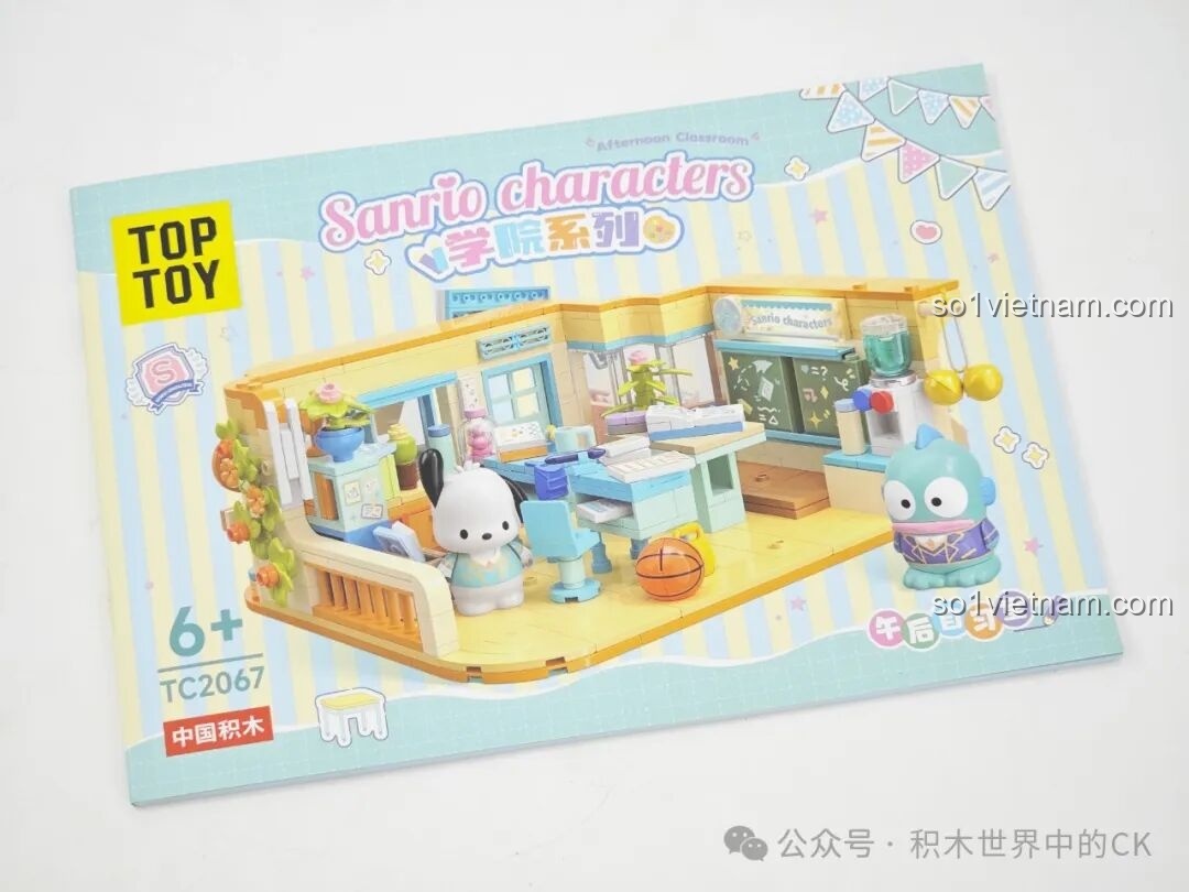 Sách hướng dẫn lắp ráp TOP TOY TC2067