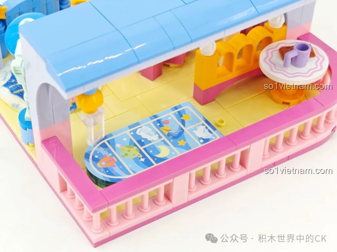 Chi tiết đồ chơi trong mô hình TOP TOY TC2068