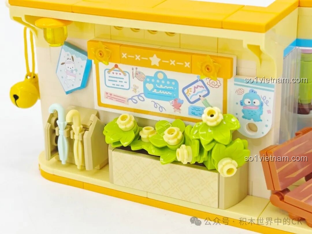 Hộp đồ chơi lắp ráp TOP TOY TC2069 Phòng Thí Nghiệm Sáng Tạo