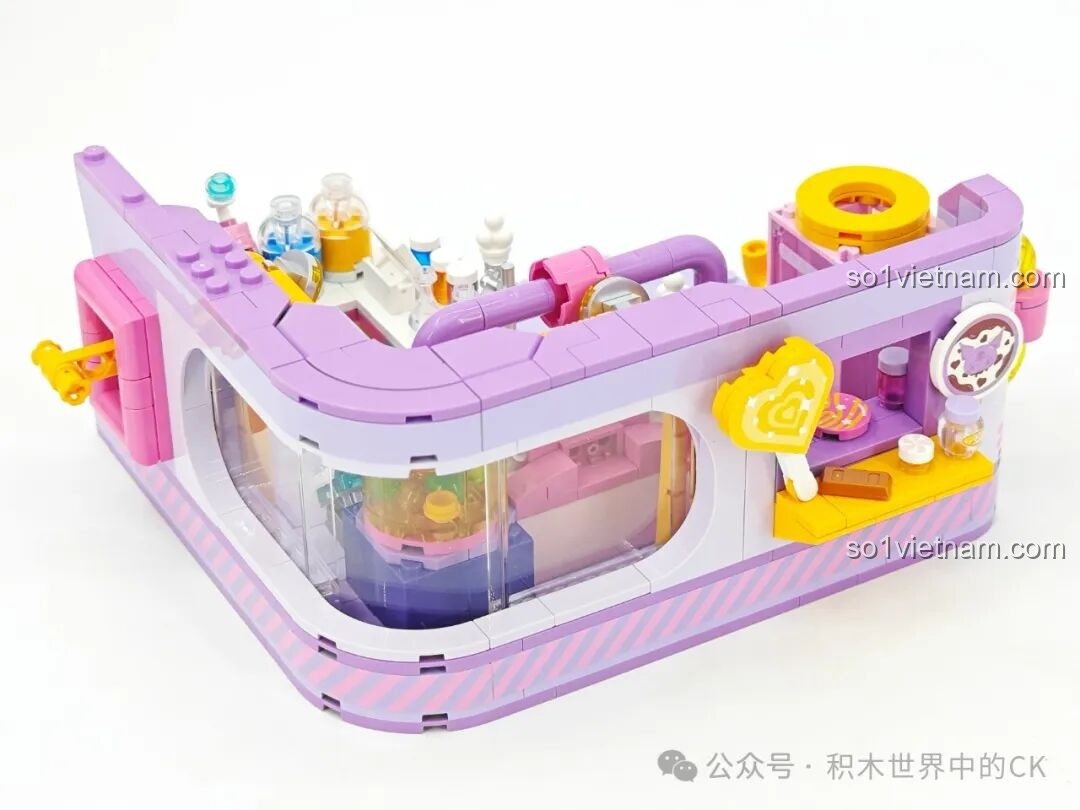 Chi tiết máy làm sữa chua trong mô hình TOP TOY TC2069
