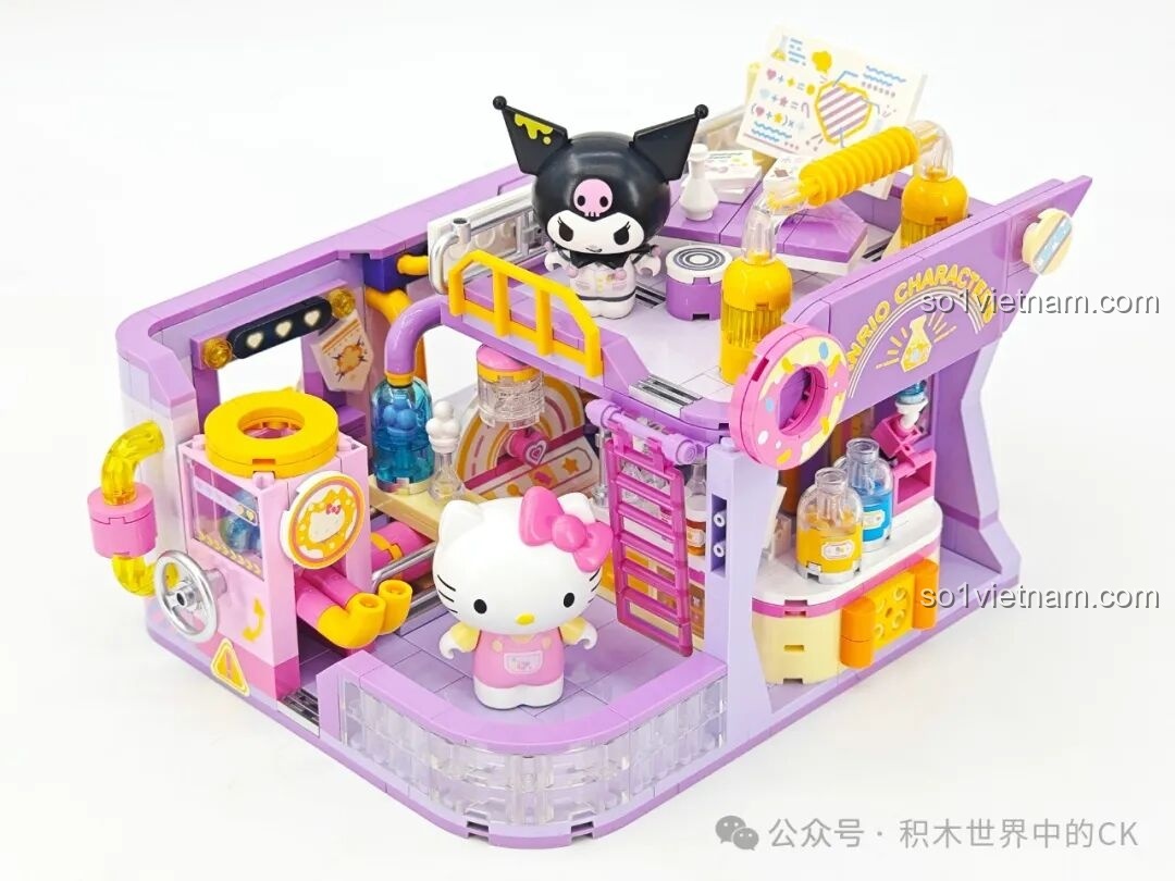 Chi tiết máy làm bánh kem trong mô hình TOP TOY TC2069