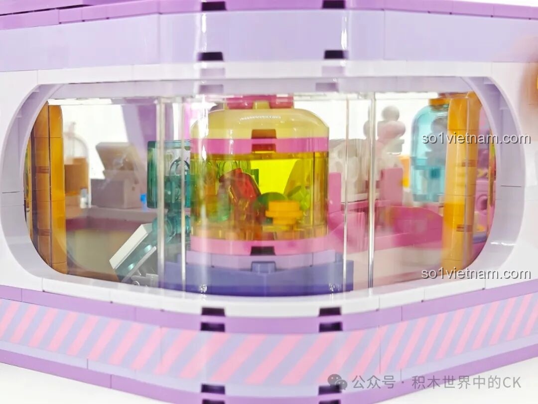 Chi tiết máy làm bánh tart trong mô hình TOP TOY TC2069