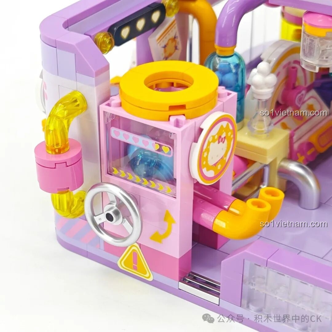 Chi tiết máy làm bánh cupcake trong mô hình TOP TOY TC2069