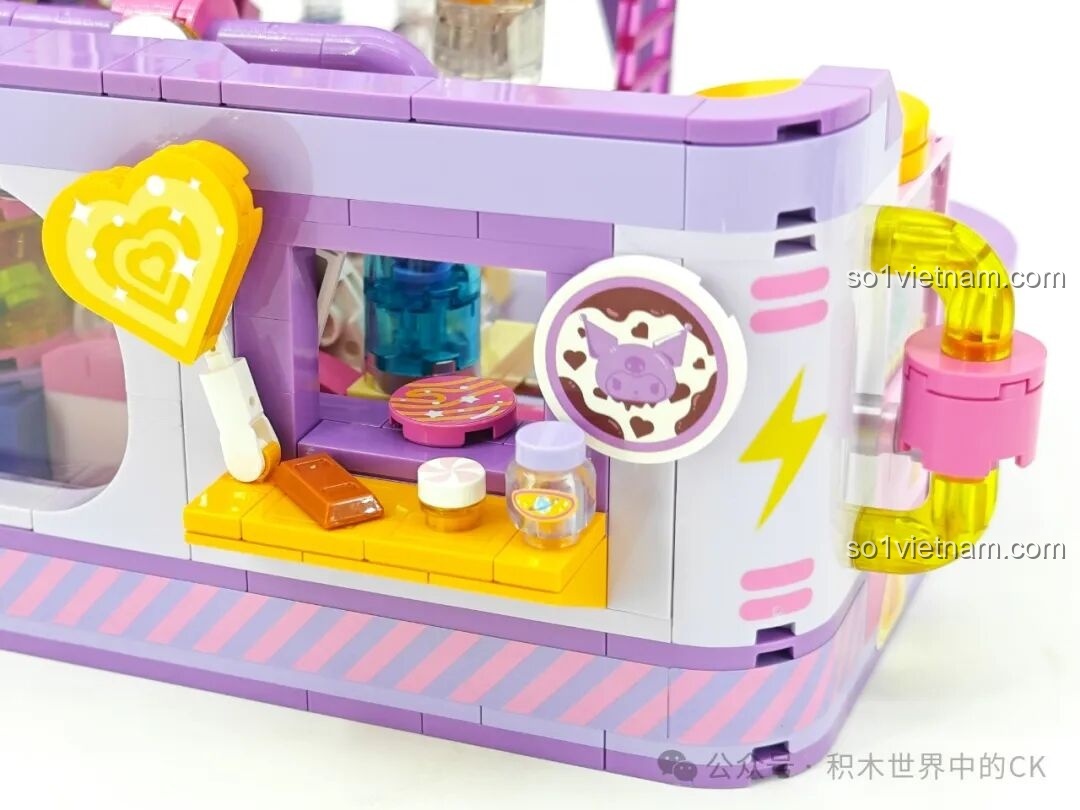 Chi tiết máy làm bánh bông lan trong mô hình TOP TOY TC2069