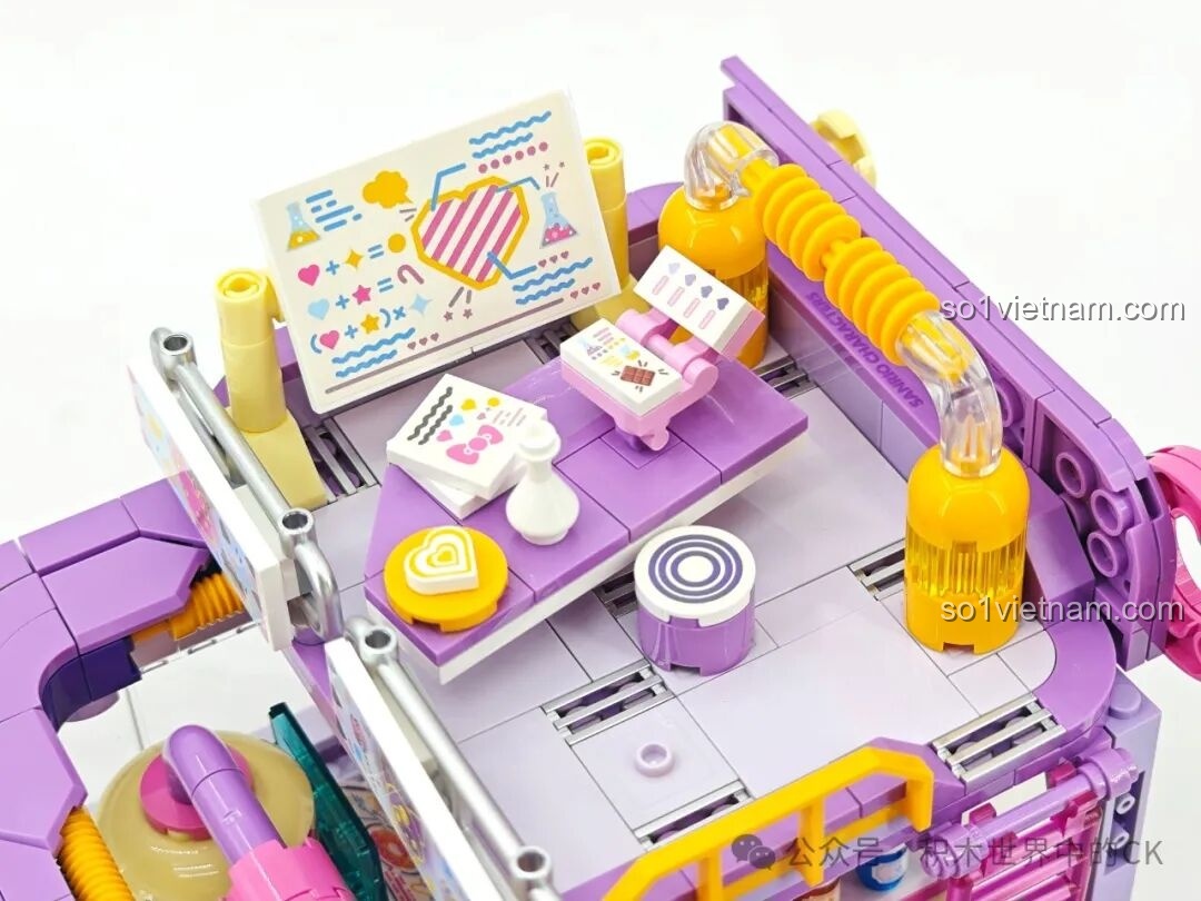 Chi tiết máy làm bánh quy gừng trong mô hình TOP TOY TC2069