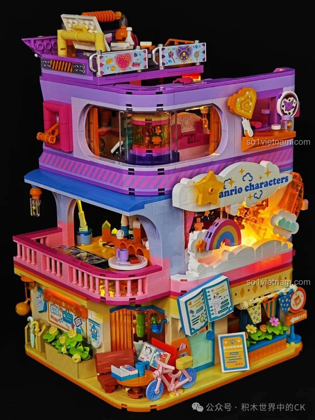 Chi tiết máy làm bánh quy tuần lộc trong mô hình TOP TOY TC2069