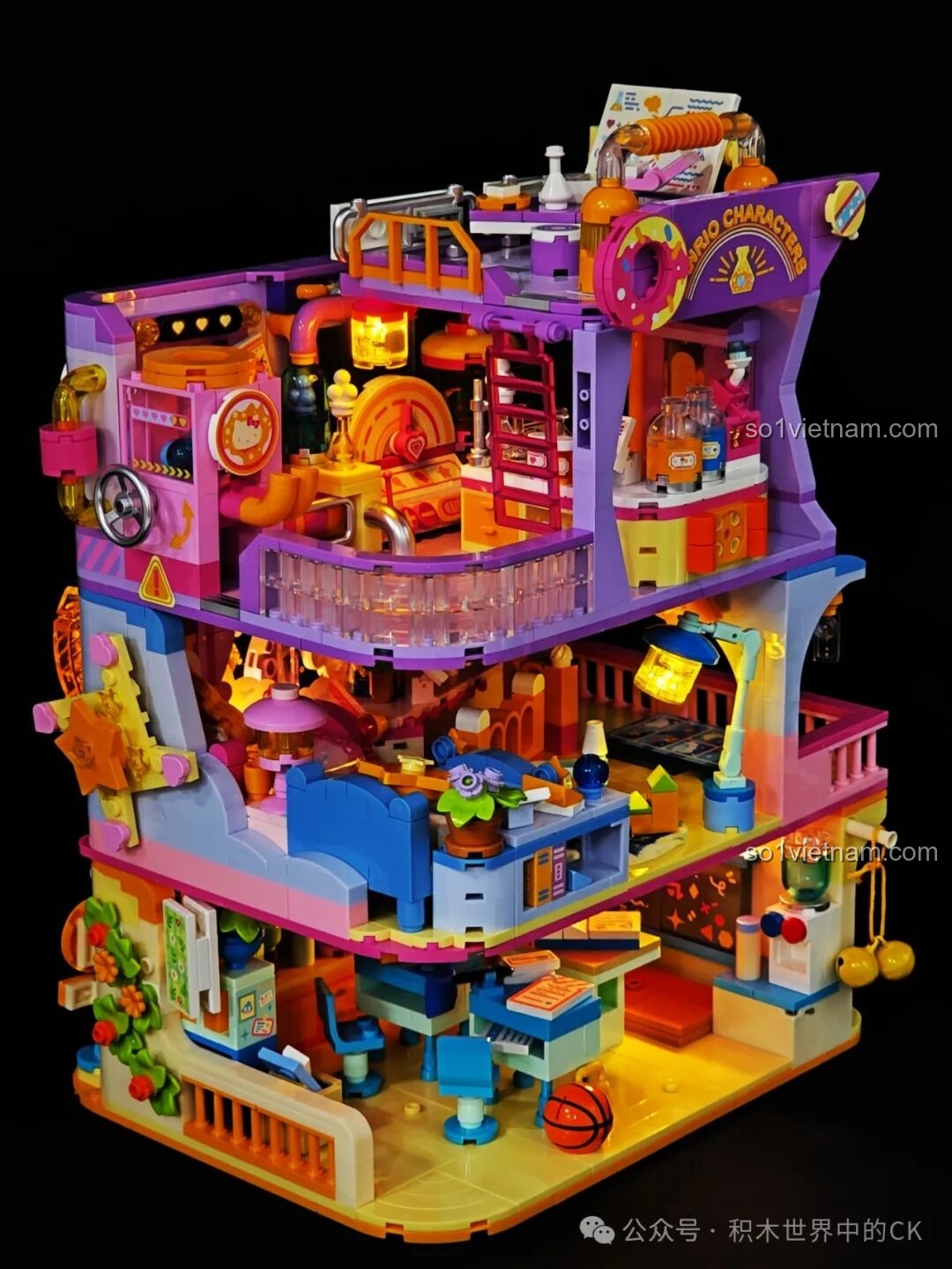 Chi tiết máy làm bánh quy cây thông trong mô hình TOP TOY TC2069