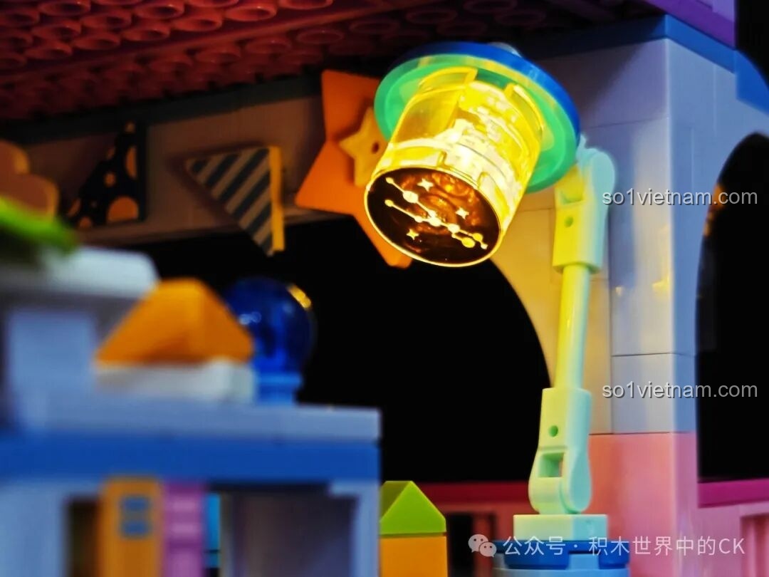 Chi tiết máy làm bánh quy trái tim hồng trong mô hình TOP TOY TC2069