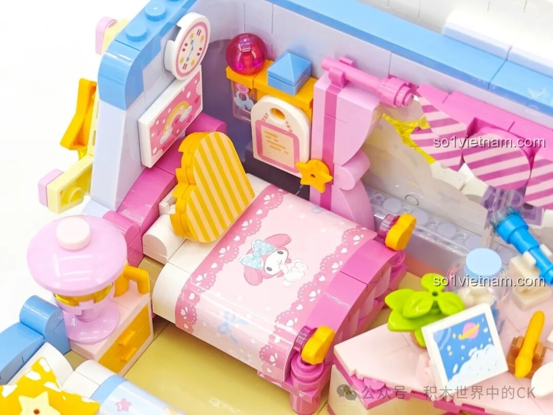 Chi tiết máy làm kẹo trong mô hình TOP TOY TC2069
