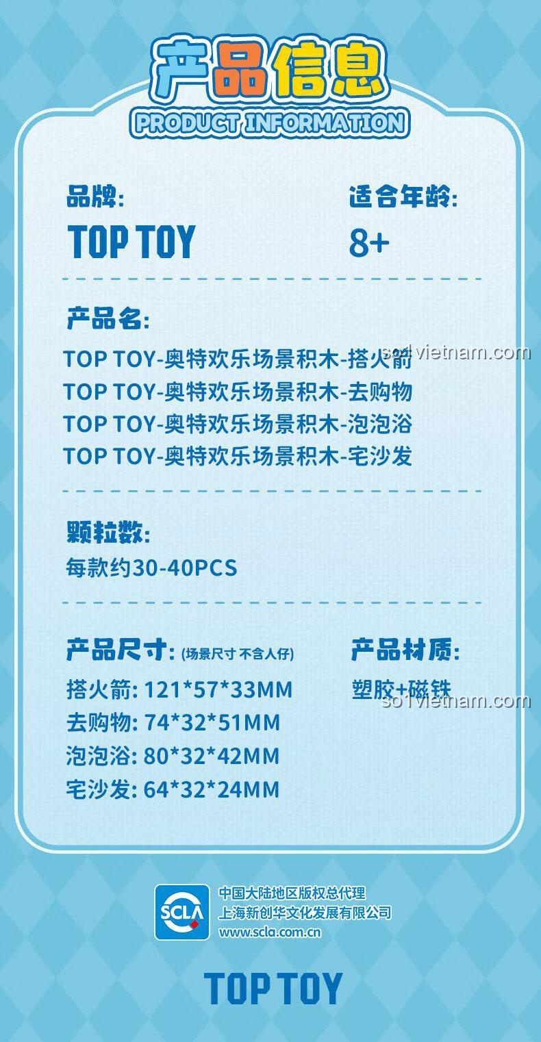 Mô hình Ultraman và quái vật có nam châm trang trí, sản phẩm TOP TOY TC2214