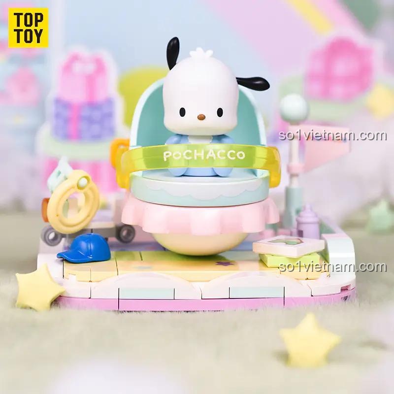 Mô hình lắp ghép Pochacco TOP TOY TC2306, chi tiết sắc nét, màu sắc tươi sáng, thiết kế dễ thương, chất lượng cao, giá tốt