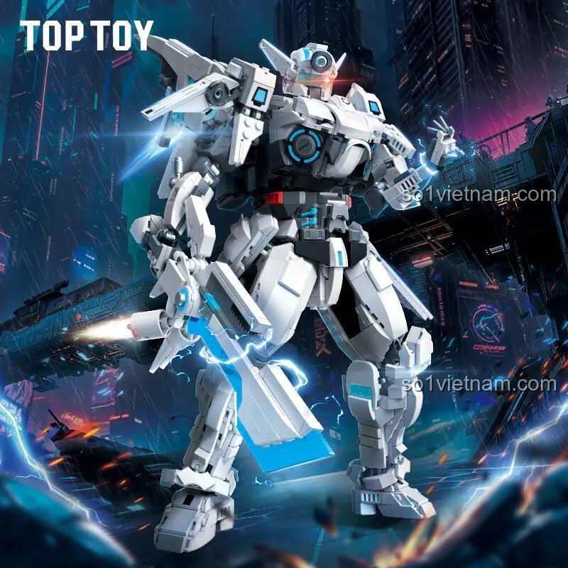 Mô hình Hạ Hầu Đôn Vô Cực Cuồng Phong TC2407 của TOP TOY - nhìn từ phía trước