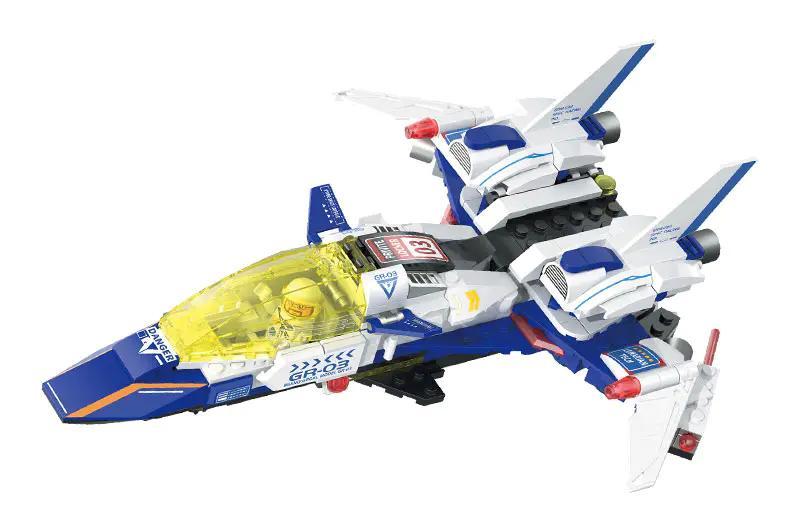 Hộp đồ chơi lắp ráp TOP TOY TC28007 Tàu Con Thoi Không Gian, đồ chơi mô hình cho bé trai 6 tuổi, khám phá vũ trụ.