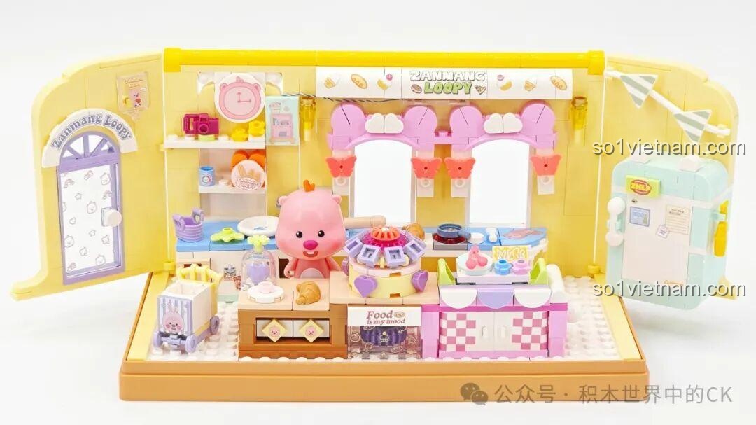 Mô hình ZANMANG LOOPY: Beauty Diary của TOP TOY với đèn LED và phụ kiện chăm sóc da