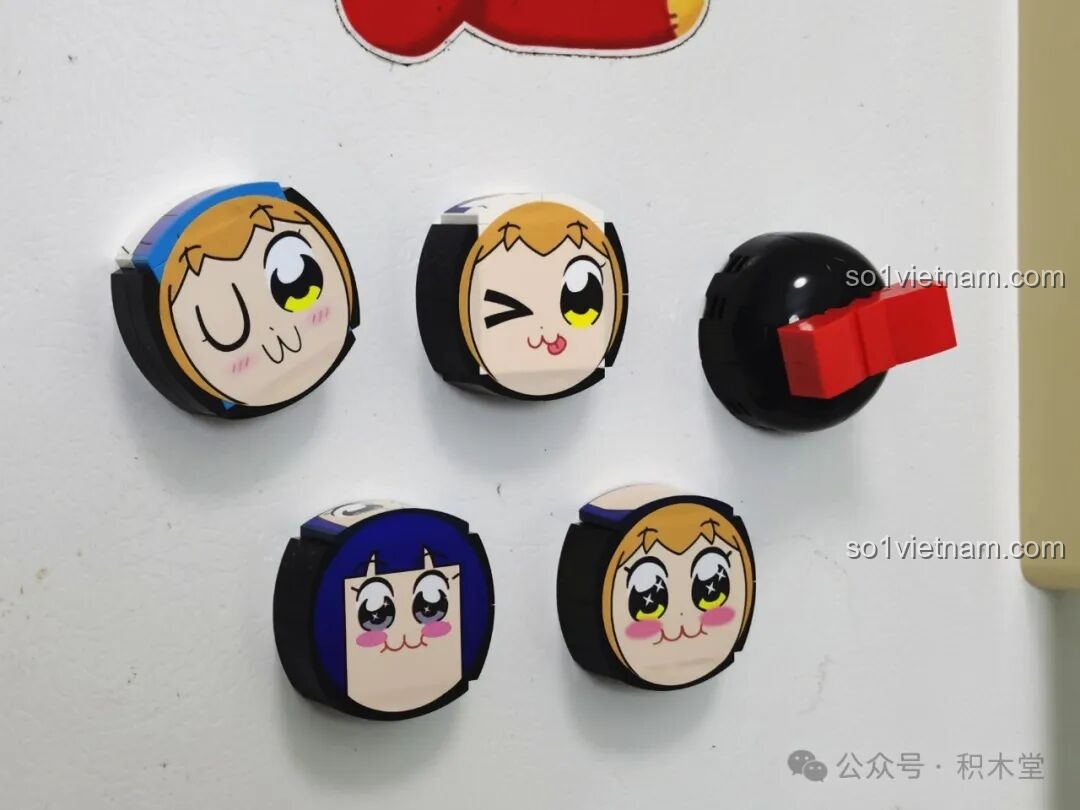 Phần nền lắp ráp cho mẫu bồn cầu Pipi美 TOP TOY.