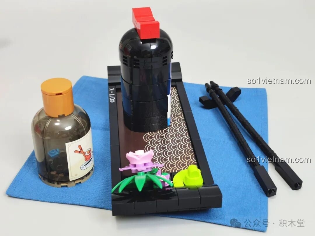 Hộp đồ chơi lắp ráp bồn cầu Pipi美 TOP TOY.