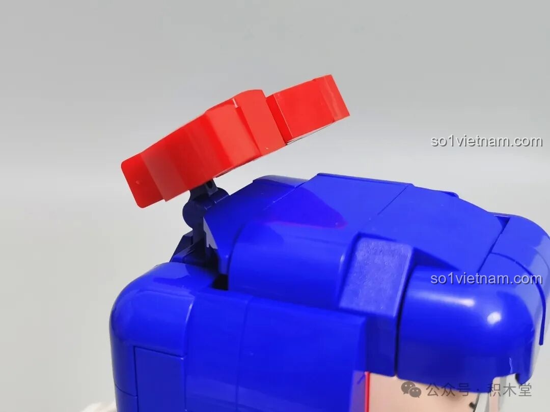 Các khuôn mặt nhân vật lắp ráp TOP TOY dùng làm nam châm.