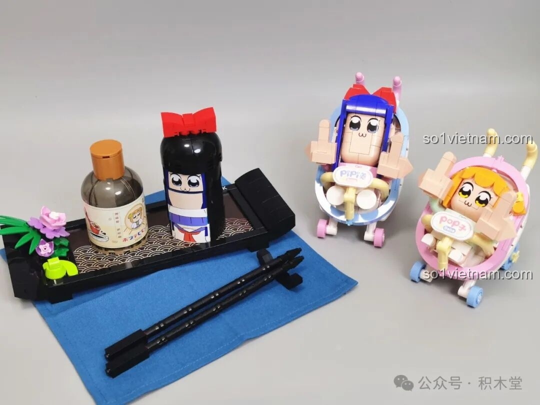 Sticker cho mẫu bồn cầu Pipi美 TOP TOY.