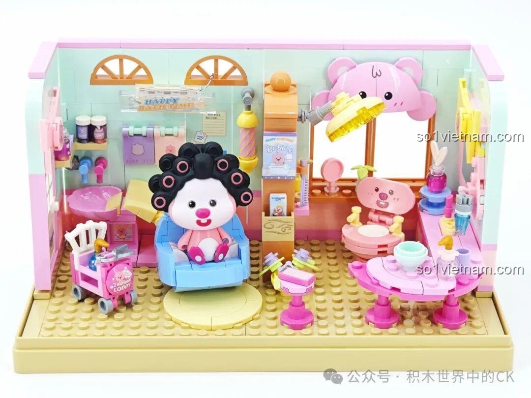 Chi tiết bánh mì trong bộ ZANMANG LOOPY Spa