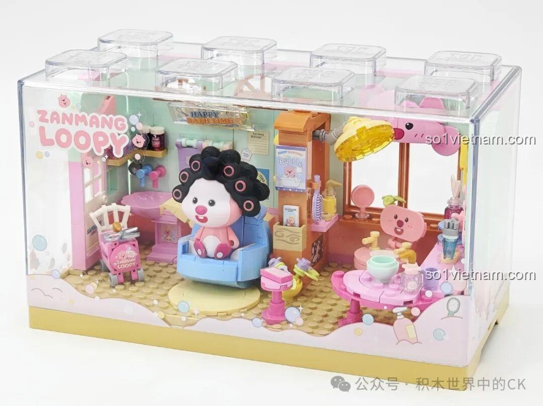 Chi tiết bong bóng trong bộ ZANMANG LOOPY Spa