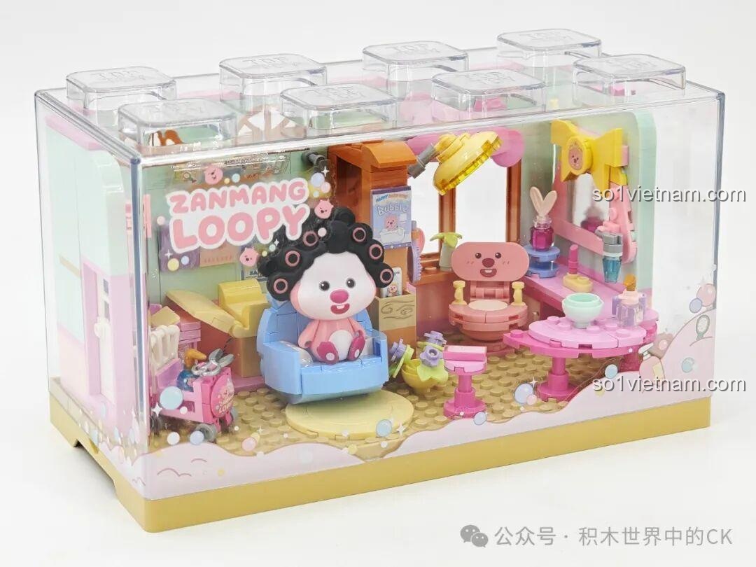 Chi tiết đồng hồ trong bộ ZANMANG LOOPY Spa