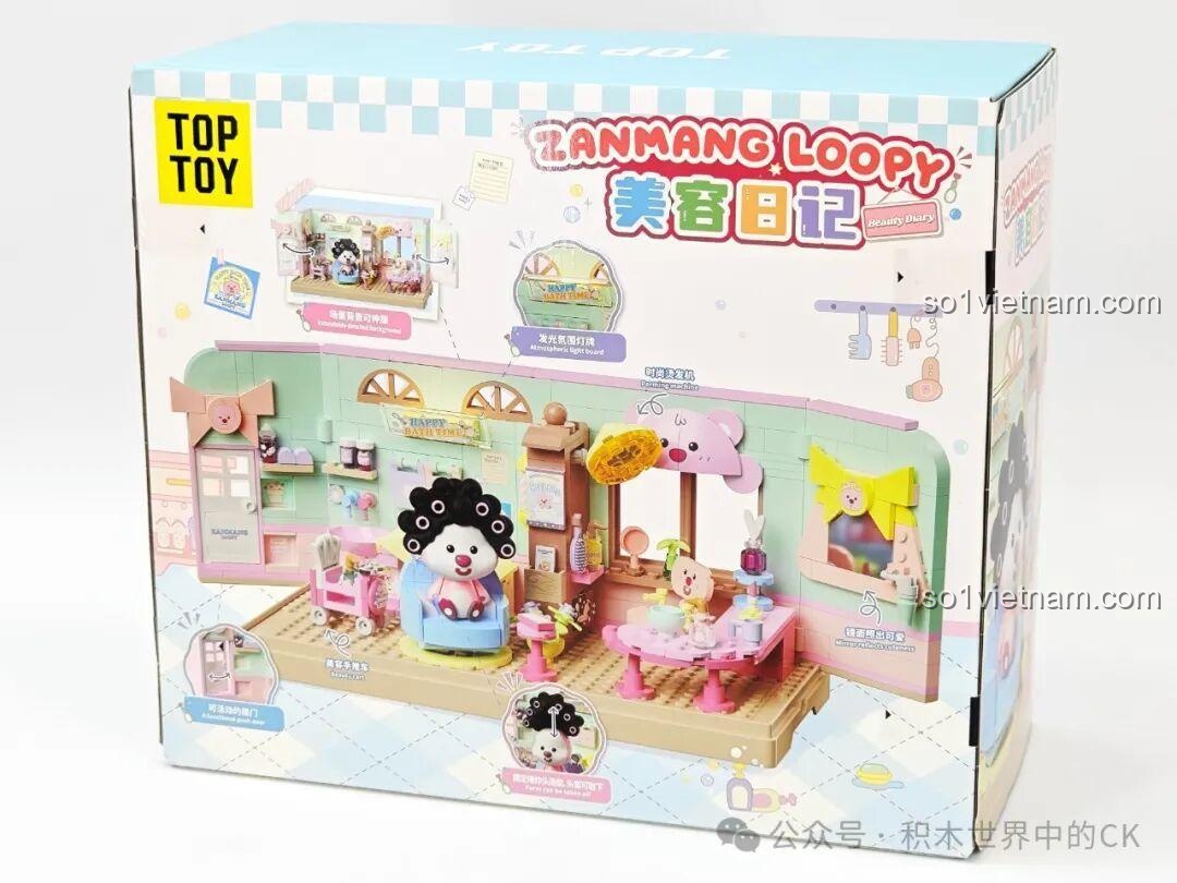 Chi tiết ghế làm tóc trong bộ ZANMANG LOOPY Spa