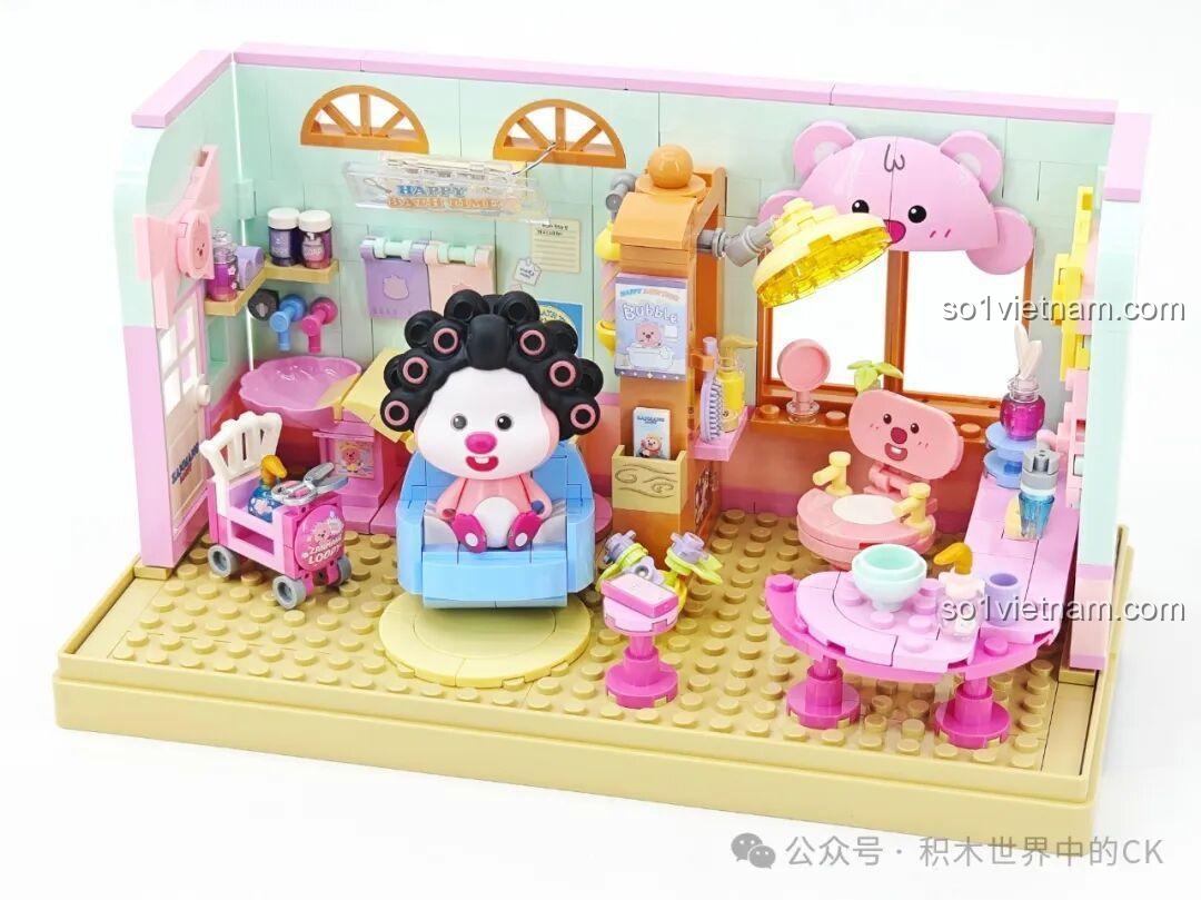 Chi tiết gương soi trong bộ ZANMANG LOOPY Spa
