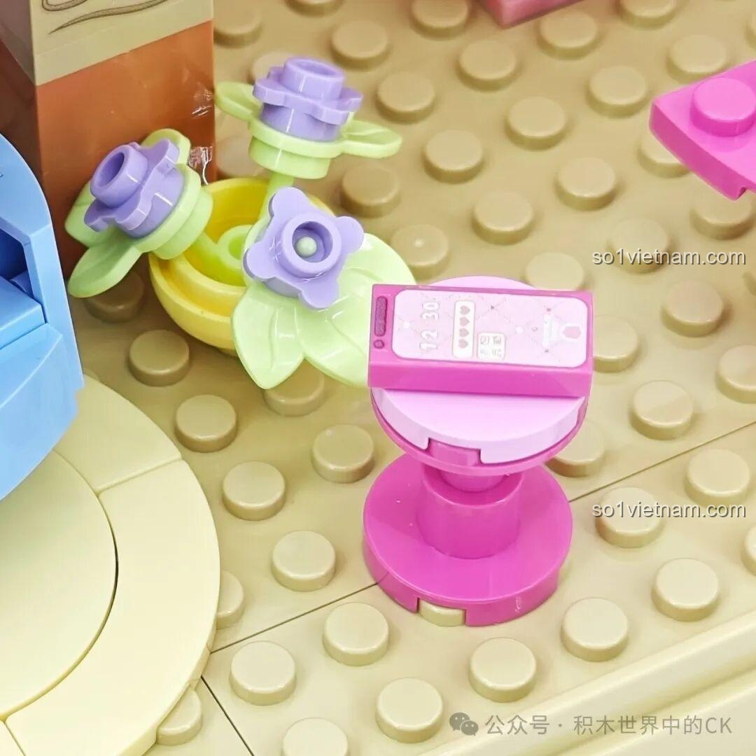Chi tiết ly, chén trong bộ ZANMANG LOOPY Spa