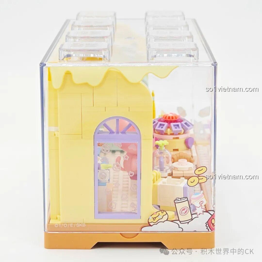 Khay lắp ráp của bộ đồ chơi TOP TOY ZANMANG LOOPY phiên bản Chăm sóc sắc đẹp