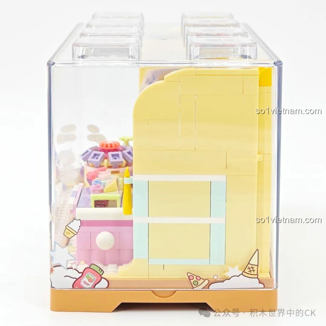 Hộp đồ chơi lắp ráp TOP TOY ZANMANG LOOPY phiên bản Chăm sóc sắc đẹp đã mở
