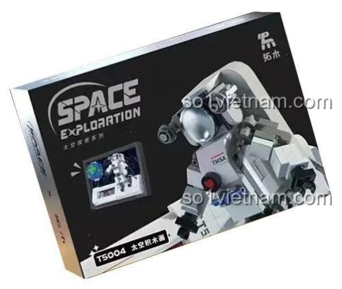 Hộp đồ chơi mô hình Tranh lắp ráp vũ trụ Topmu 5004, món quà sáng tạo cho bé trai, chất lượng cao.
