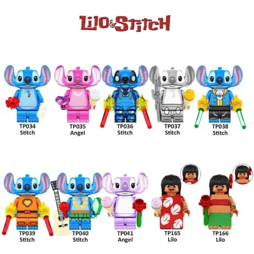 Minifigure Angel TP035 trong bộ đồ chơi Lilo & Stitch, nhân vật Angel dễ thương, phù hợp cho bé gái 6 tuổi, đồ chơi lắp ghép tương thích LEGO®