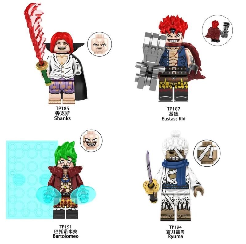 Figure Ryuma trong One Piece, mô hình nhân vật Ryuma, đồ chơi lắp ghép Ryuma, đồ chơi figure Ryuma, quà tặng cho bé trai 6 tuổi