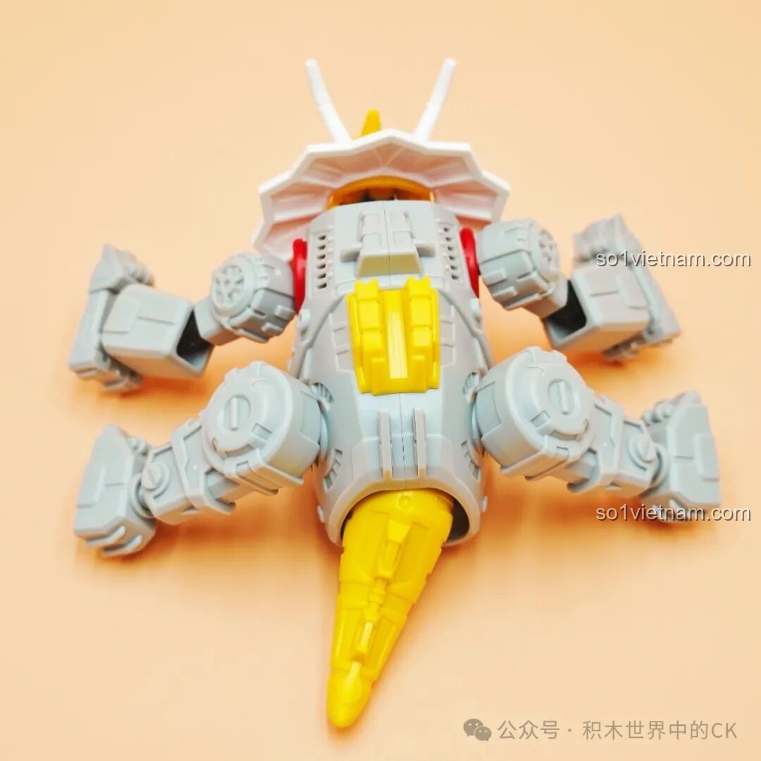 Slag ở dạng khủng long nhìn từ trên xuống