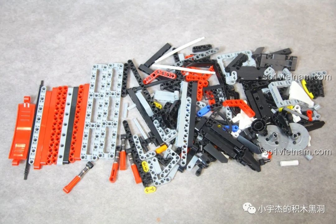 Túi chi tiết số 4, 5, 6 của bộ lắp ráp Porsche 963 GULY