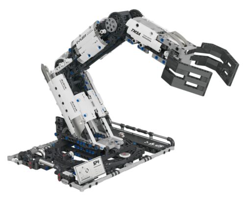 Bộ lắp ghép Tuomu T2007 Cánh tay máy lập trình đa trục, đồ chơi STEM cho bé 8 tuổi, có điều khiển từ xa và kết nối điện thoại, 784 chi tiết
