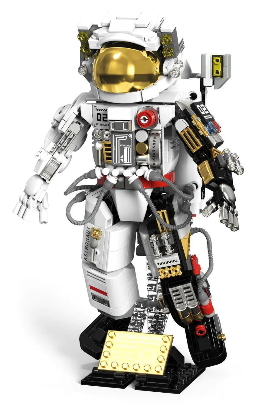 bộ lắp ghép Phi Hành Gia Bán Cơ Giáp Tuomu T6001, đồ chơi mô hình Tuomu cho bé trai 6 tuổi, giá tốt