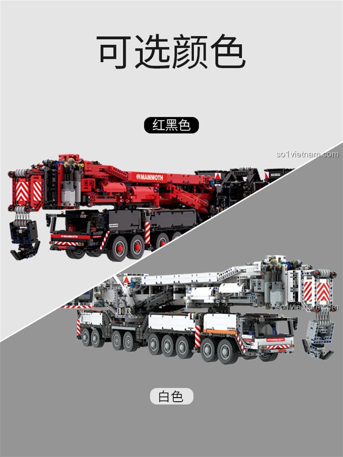 Cần cẩu kỹ thuật Liebherr LTM 11200 Ubricks E1001 mô tả tính năng